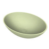 Arcqua Prince opbouw waskom ovaal 49x34 - Mat pastel groen
